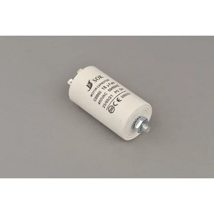 Kondensator silnika do urządzeń AGD Domax 18 µF 450 V 27011