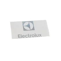 Nalepka z logo Electrolux do chłodziarko-zamrażarki