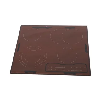 Płyty szklane Płyta ceramiczna grzejna do płyty Electrolux / AEG czarna 590 x 520 mm
