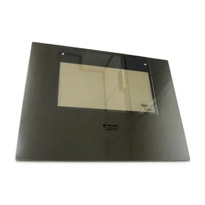 Szyba zewnętrzna drzwi piekarnika Ariston / Indesit / Hotpoint / Whirlpool FZ PIRO IX (GR) C00265403 488000265403