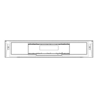 Elementy obudowy Panel obsługi do piekarnika Electrolux / AEG nierdzewny 60 cm OMEGA
