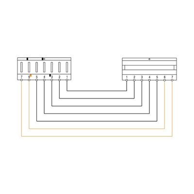 Wiązka przewodów do silnika pralki (1327354203)