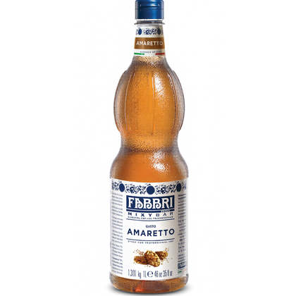 Syrop smakowy do kawy i deserów FABBRI Mixybar Amaretto 1000 ml 0004099