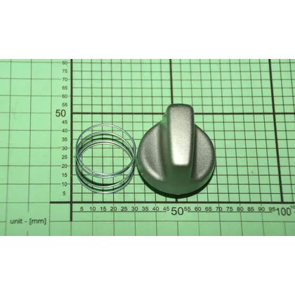 Pokrętło inox do kuchenki Amica 9070579