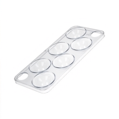 Półki na drzwi różni producenci Wkładka na jajka do chłodziarki Whirlpool / Indesit / Ariston / Hotpoint 6 jajek 480131100509 C00319335 481010470963 C00324468