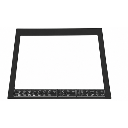 Szyba wewnętrzna drzwi piekarnika Samsung DG64-00137E 497 mm 4 mm oryginał