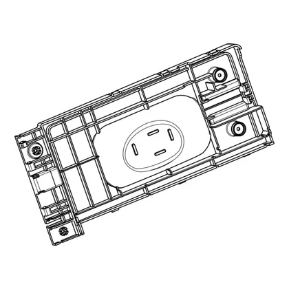 Drzwi wewnętrzne cokołu do suszarki Electrolux / AEG ENV06 HP
