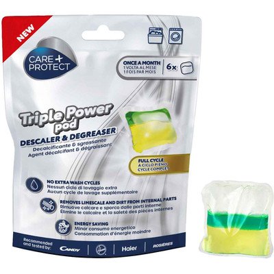 Kapsułki do Odkamieniania i Odtłuszczania Pralek i Zmywarek CANDY