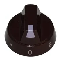 Pokrętło brązowe do płytki grzejnej elektrycznej Amica z 3 z lewej strony E454.00/09.274.00 9043088