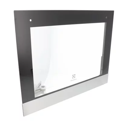 Elementy obudowy Szyba zewnętrzna drzwi piekarnika Electrolux / AEG inox 592 x 466 mm 140043376684