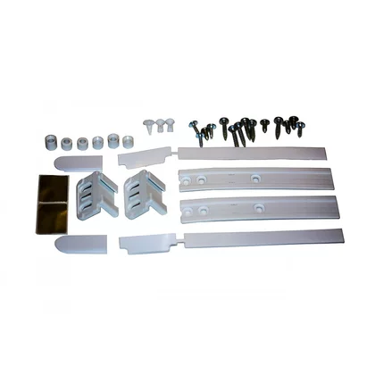 Elementy obudowy do lodówek Whir Komplet montażowy frontu meblowego do lodówki do zabudowy Whirlpool / Indesit / Ariston / Hotpoint 481931039838 C00315571 481231028208 C00314618