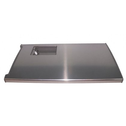 Drzwi chłodziarki Amica inox ze zintegrowanym uchwytem