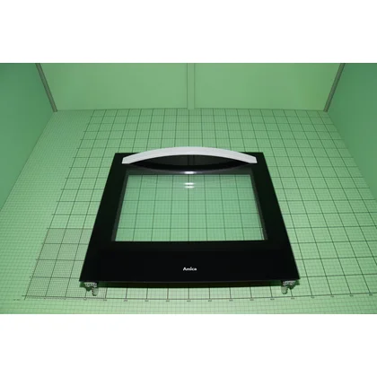 Elementy obudowy Zespół drzwi z szybą zewnętrzną do piekarnika Amica 502SQ p370W 9060378