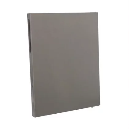 Zespół drzwi zamrażarki szary do chłodziarko-zamrażarki Electrolux / AEG 4055506887