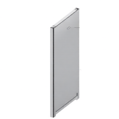 Drzwi chłodziarki do lodówki Whirlpool inox 481010754065 C00381101
