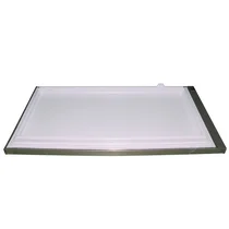 Drzwi inox do chłodziarko-zamrażarki Amica Premiere 1042858
