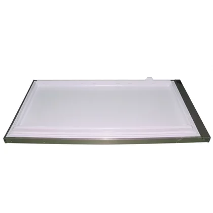 Drzwi inox do chłodziarko-zamrażarki Amica Premiere 1042858