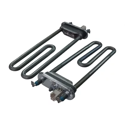 Elementy elektryczne do pralek r Grzałka do pralki Domax 2000 W 19,5 cm z otworem i termostatem igiełkowa 40175