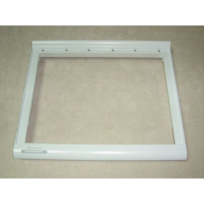 Ramka półki szklanej 40.5x34 cm Whirlpool (481245088485) C00312223 zamiennik 481241828359 C00195483