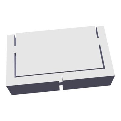 Drzwi zamrazarki z szuflada - Stainless Steel - 913x229mm
