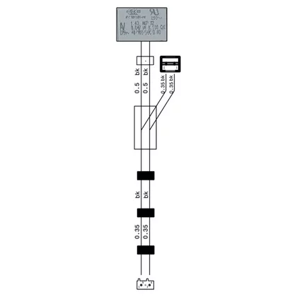 Kondensator przeciwzakłóceniowy do zmywarki Electrolux / AEG 47 nF 8088677037