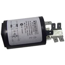 Elementy elektryczne do pralek r Filtr przeciwzakłóceniowy z listwą zaciskową do pralki Ariston / Indesit / Hotpoint / Whirlpool 0,47 uF C00064559 482000027170
