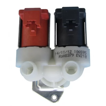 Elementy elektryczne do pralek r Elektrozawór dwudrożny do pralki Gorenje / Hisense 220-240 V 106595 zam 112595