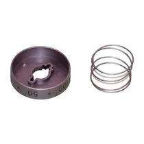 Zespół pokrętła temperatury do kuchni i piekarnika Amica inox 9070584