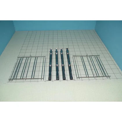 Prowadnice teleskopowe z drabinkami do piekarnika Amica 2x75% ACCURIDE 9052410