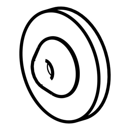 Mała uszczelka kanału powietrza piekarnika Electrolux / AEG 3155148004