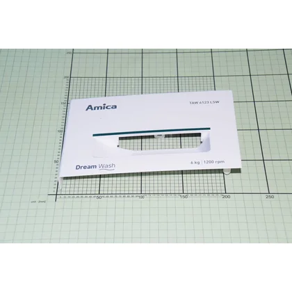 Osłona pojemnika na detergenty do pralki Amica TAW6123LS 1038967