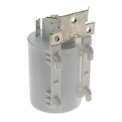 LSTF9M124CEU Kondensator rozruchowy pompy do zmywarki Indesit / Whirlpool 488000514073 C00514073