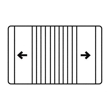Rozsuwana półka do piekarnika Electrolux / AEG 35–56 cm 50284160004