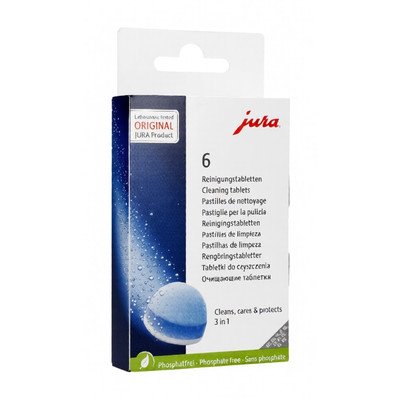 Tabletki czyszczące 3-fazowe do ekspresu Jura 6 sztuk 24225