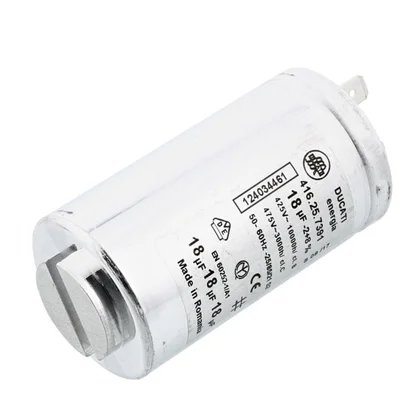 Elementy elektryczne do pralek r Kondensator do pralki i suszarki Electrolux / AEG 18 µF 425 V 1240344612