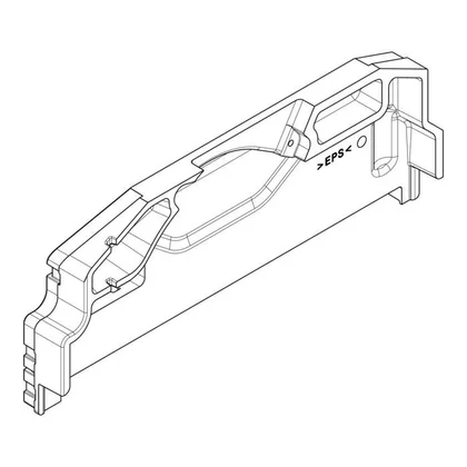 Pokrywa parownika do chłodziarki Electrolux / AEG