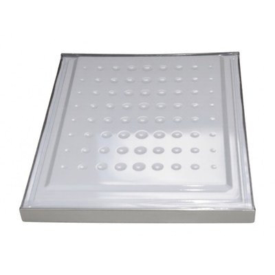 Drzwi zamrażarki srebrne 1023243