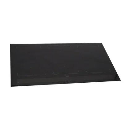 Szkło płyty grzejnej Electrolux / AEG czarne 910 x 520 mm
