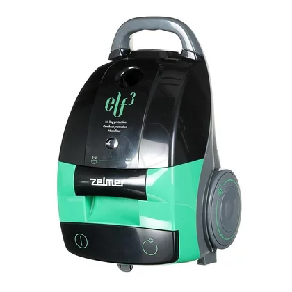 Odkurzacz workowy Zelmer Elf 3 ZVC165 YF 700 W czarno-zielony