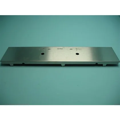 Elementy obudowy Tablica panelu przedniego do piekarnika Amica 2 otwory Y inox W5N 9021025