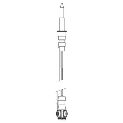 ogniwo termoelektryczne,palnik z potrójna korona,ORKLI L=450mm