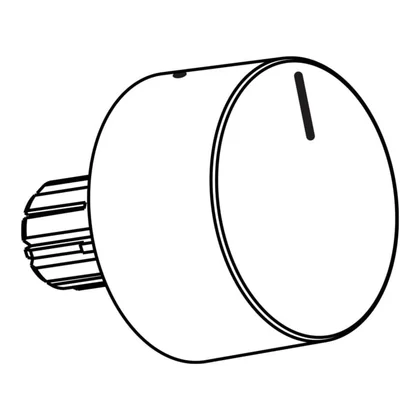 Przyciski i pokrętła do zmywarek Pokrętło sterujące do zmywarki Electrolux / AEG białe