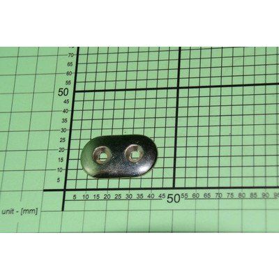Nakładka nakrywy kuchenki Amica Zn/Cu Ni10b (8000913)