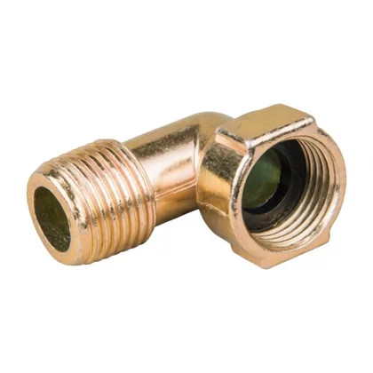 Złączka gazowa kątowa Domax GZ 1/2" - GW 1/2" X233