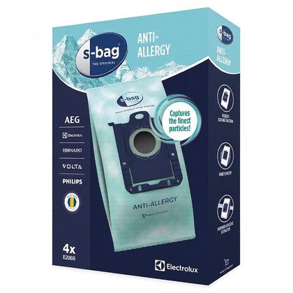 Worki do odkurzacza Electrolux / AEG s-bag Anti-Allergy E206S 4 szt. 9001684605