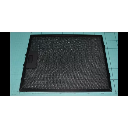 Filtry do okapów Amica Filtr aluminiowy przeciwtłuszczowy do okapu Amica czarny 334,5 x 274 mm 1049241