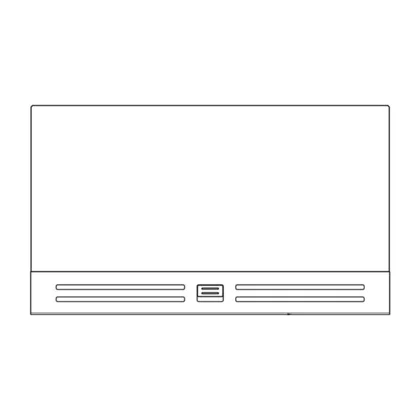 Szklana półka z kratką wentylacyjną do chłodziarki Electrolux / AEG 460 x 274 mm