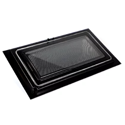 Kompletne drzwi inox do kuchenki mikrofalowej Whirlpool 481010761324 C00381239