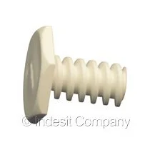 Elementy obudowy do lodówek Whir Nóżka regulowana do lodówki i zamrażarki Ariston / Indesit / Hotpoint / Whirlpool 17,7 x 37,5 mm C00053419 488000506981 C00506981