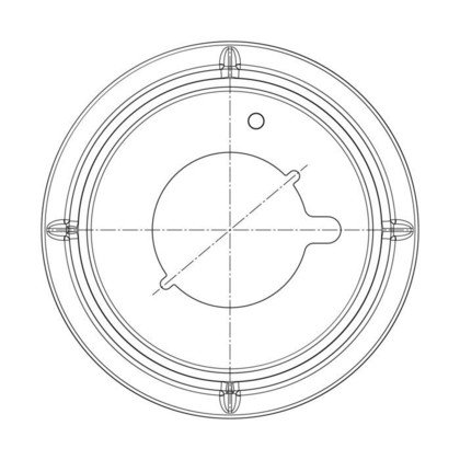 pokrywa, mały, pomocniczy